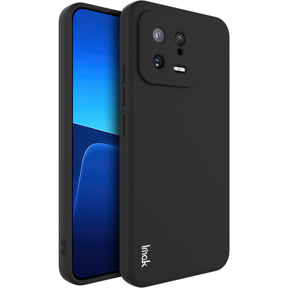 IMAK UC-4-serien til Xiaomi 13 5G, TPU-cover med lige kant, præcisionsudskæring, kamerabeskyttelse og faldsikring