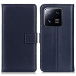 Xiaomi 13 5G Fullt skydd Texturerat PU-lädermobilskal Anti-fall-fodral Hopfällbart stativdesign Plånbok