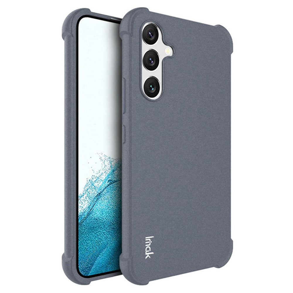 IMAK För Samsung Galaxy A54 5G Fyra Hörn Airbag Fallsäkert Skal Mjukt TPU Matt Yta Skyddande Skal