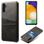 Phone Cover with Dual Card Slots For Samsung Galaxy A54 5G, Drop-proof PU Leather Coated Hard PC Scratch-resistant Phone Case