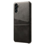 Phone Cover with Dual Card Slots For Samsung Galaxy A54 5G, Drop-proof PU Leather Coated Hard PC Scratch-resistant Phone Case