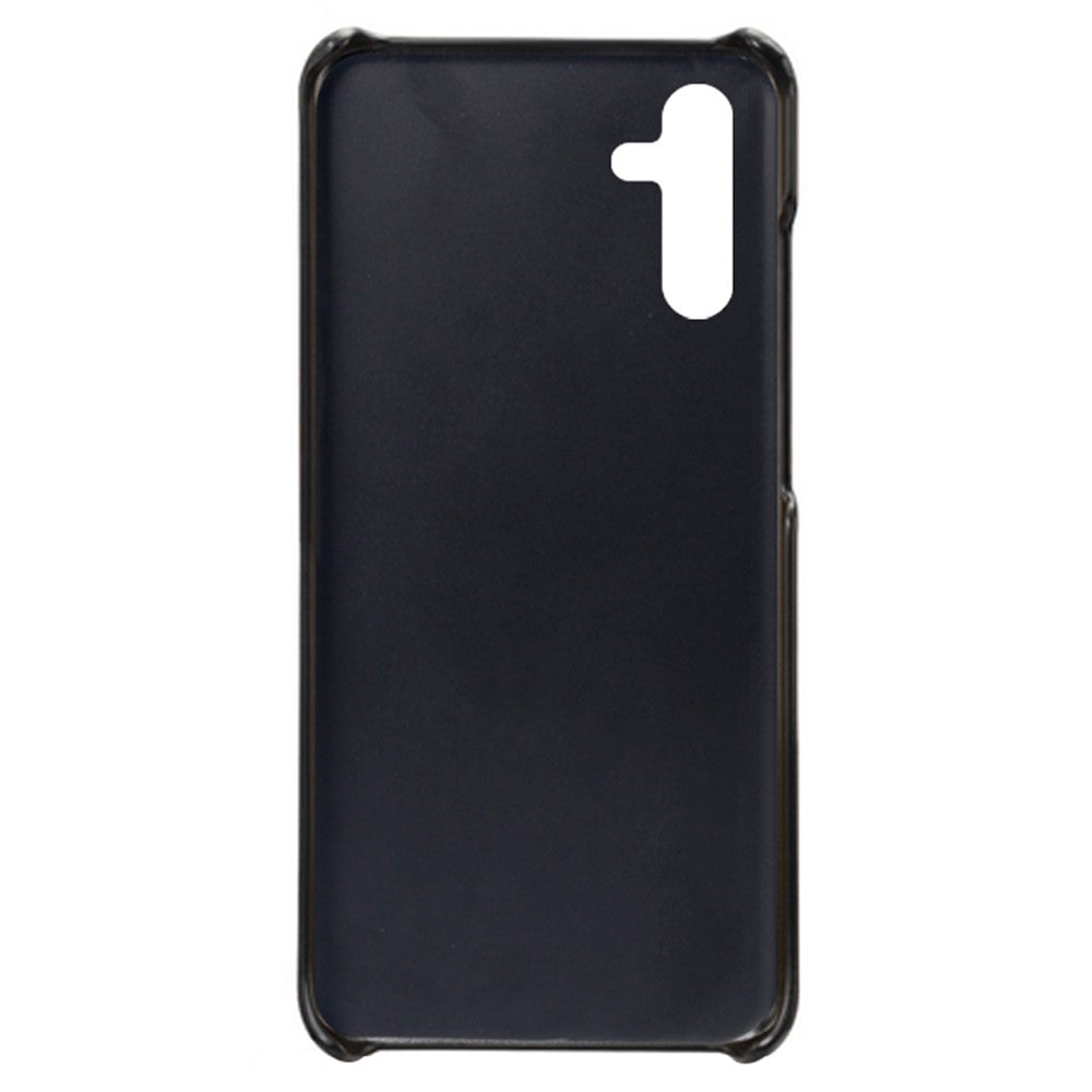 Phone Cover with Dual Card Slots For Samsung Galaxy A54 5G, Drop-proof PU Leather Coated Hard PC Scratch-resistant Phone Case