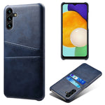 Phone Cover with Dual Card Slots For Samsung Galaxy A54 5G, Drop-proof PU Leather Coated Hard PC Scratch-resistant Phone Case
