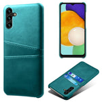 Phone Cover with Dual Card Slots For Samsung Galaxy A54 5G, Drop-proof PU Leather Coated Hard PC Scratch-resistant Phone Case