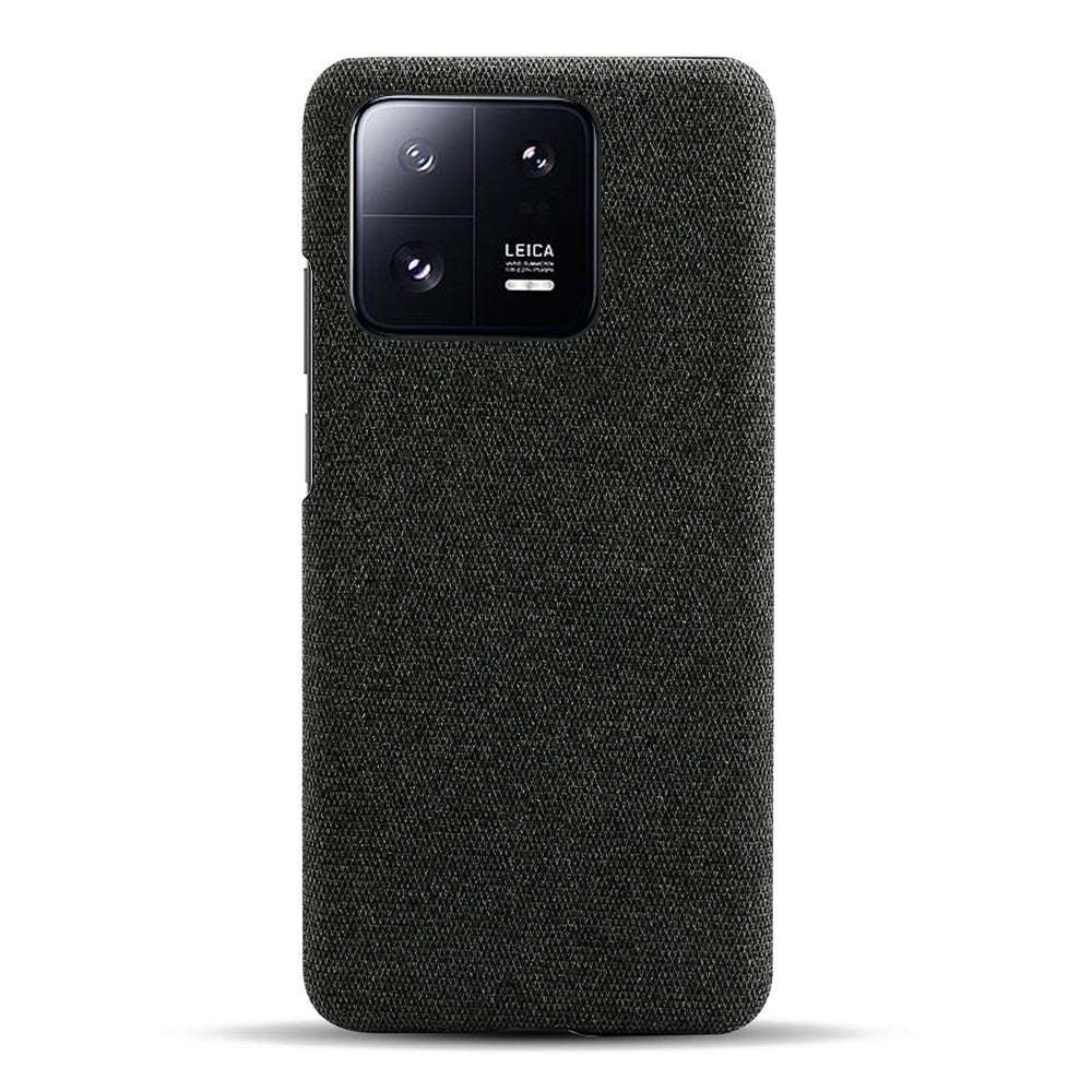 Shockproof Phone Case For Xiaomi 13 Pro 5G, Solid Color Hard PC Cloth Texture Mobile Phone Cover