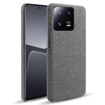 Shockproof Phone Case For Xiaomi 13 Pro 5G, Solid Color Hard PC Cloth Texture Mobile Phone Cover
