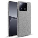 Shockproof Phone Case For Xiaomi 13 Pro 5G, Solid Color Hard PC Cloth Texture Mobile Phone Cover