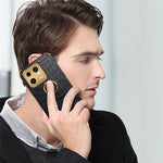 For Xiaomi 13 5G Ring Kickstand Electroplating Phone Case Bump Proof Crocodile Texture PU Leather Coated TPU Cover
