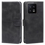 For Xiaomi 13 5G Anti-drop Calf Texture Magnetic Closure Cell Phone Case PU Leather Flip Wallet Stand Full Protection Phone Cover