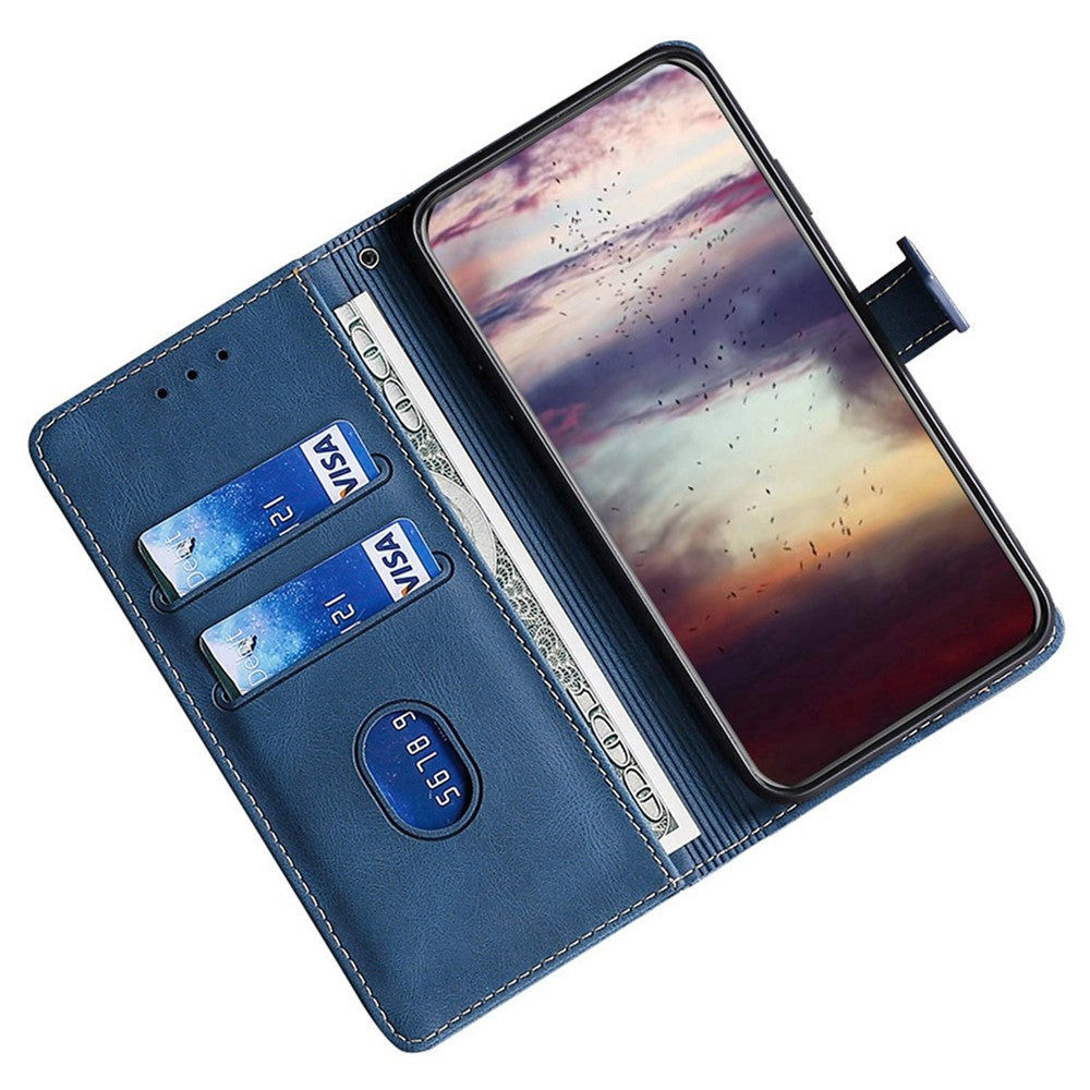 For Xiaomi 13 Pro 5G Cell Phone Cover Straw Hat Pattern PU Leather Phone Case Skin-touch Feeling Scratch-resistant Stand Wallet