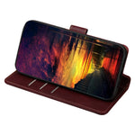 For Xiaomi 13 Pro 5G PU Leather Stand Wallet Shockproof RFID Blocking Phone Cover Cowhide Texture Phone Case