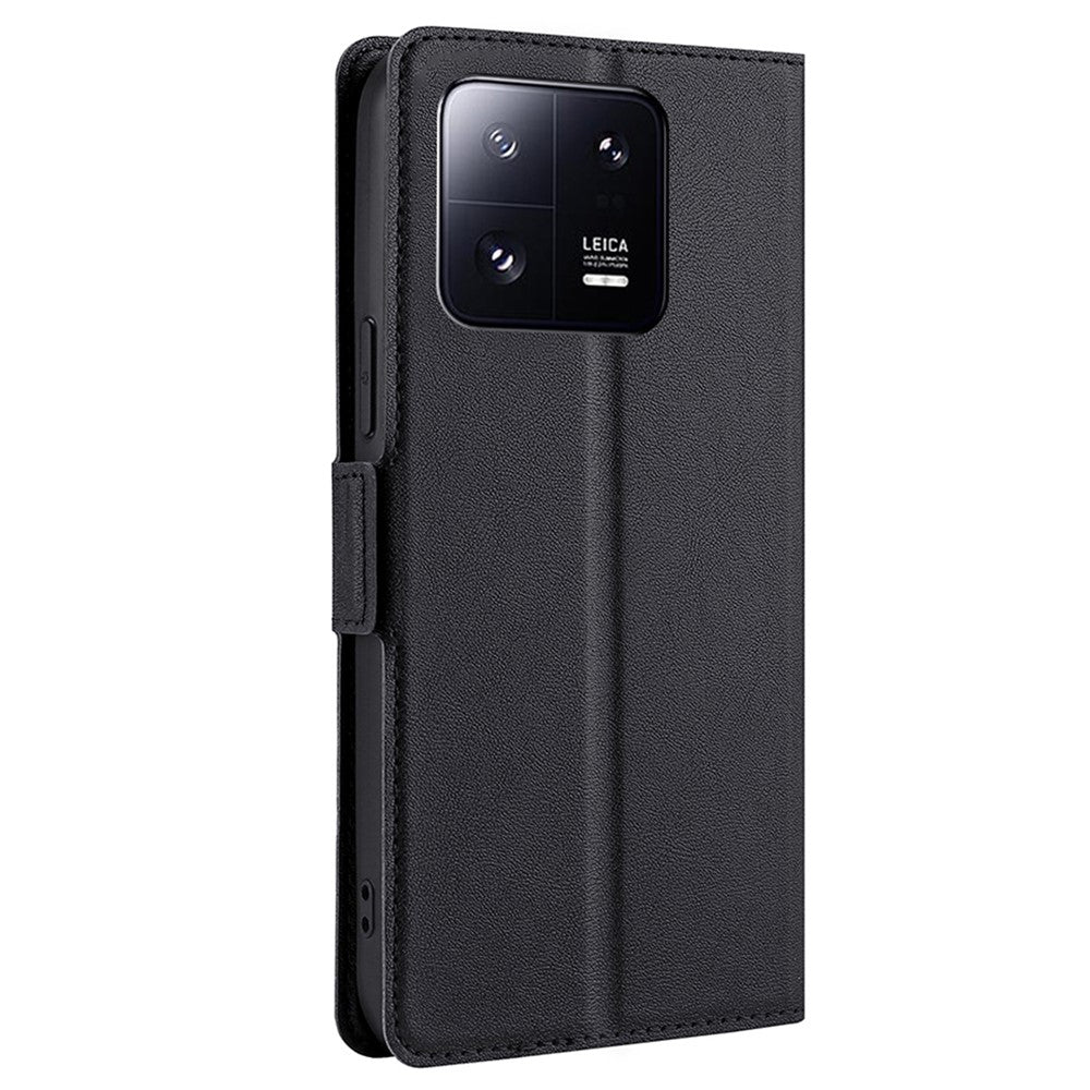 For Xiaomi 13 Pro 5G Ultra-thin Cell Phone Case Foldable Stand PU Leather Card Holder Protective Phone Cover Shell