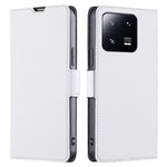 Xiaomi 13 Pro 5G Ultratunt Mobilskal Hopfällbart Stativ PU Läder Korthållare Skyddande mobilfodral Skal