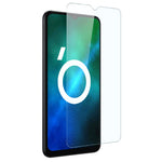 NORTHJO til Samsung Galaxy A04 4G (164,4 x 76,3 x 9,1 mm), 2-i-1 stødbeskyttende blødt TPU-mobilcover + ridsefast, splintbeskyttende skærmbeskyttelse i hærdet glas