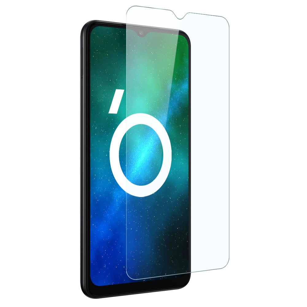 NORTHJO til Samsung Galaxy A04 4G (164,4 x 76,3 x 9,1 mm), 2-i-1 stødbeskyttende blødt TPU-mobilcover + ridsefast, splintbeskyttende skærmbeskyttelse i hærdet glas