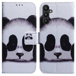 For Samsung Galaxy A34 5G Pattern Printing Phone Case Wallet Stand PU Leather Flip Cover