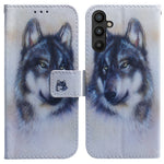 For Samsung Galaxy A34 5G Pattern Printing Phone Case Wallet Stand PU Leather Flip Cover