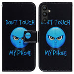 For Samsung Galaxy A34 5G Pattern Printing Phone Case Wallet Stand PU Leather Flip Cover