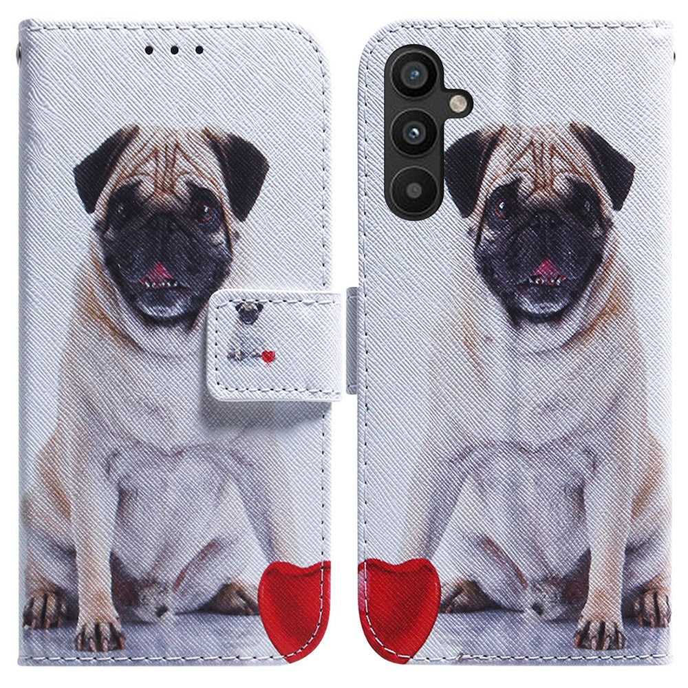 For Samsung Galaxy A54 5G PU Leather Magnetic Closure Pattern Printing Case Stand Wallet Flip Phone Cover