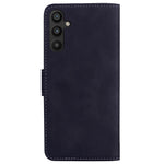 For Samsung Galaxy A54 5G Fingerprint-Proof Solid Color PU Leather Wallet Case Shockproof Phone Stand Cover