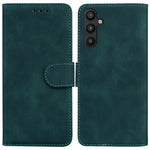 For Samsung Galaxy A54 5G Fingerprint-Proof Solid Color PU Leather Wallet Case Shockproof Phone Stand Cover