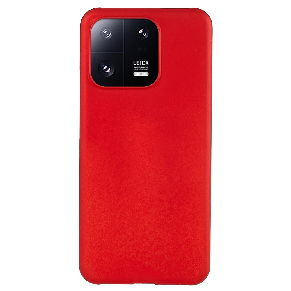 Xiaomi 13 Pro 5G Hårt PC Stötsäkert mobilskal Glansigt Yta Gummerad Finish Halkfri Skyddsfodral