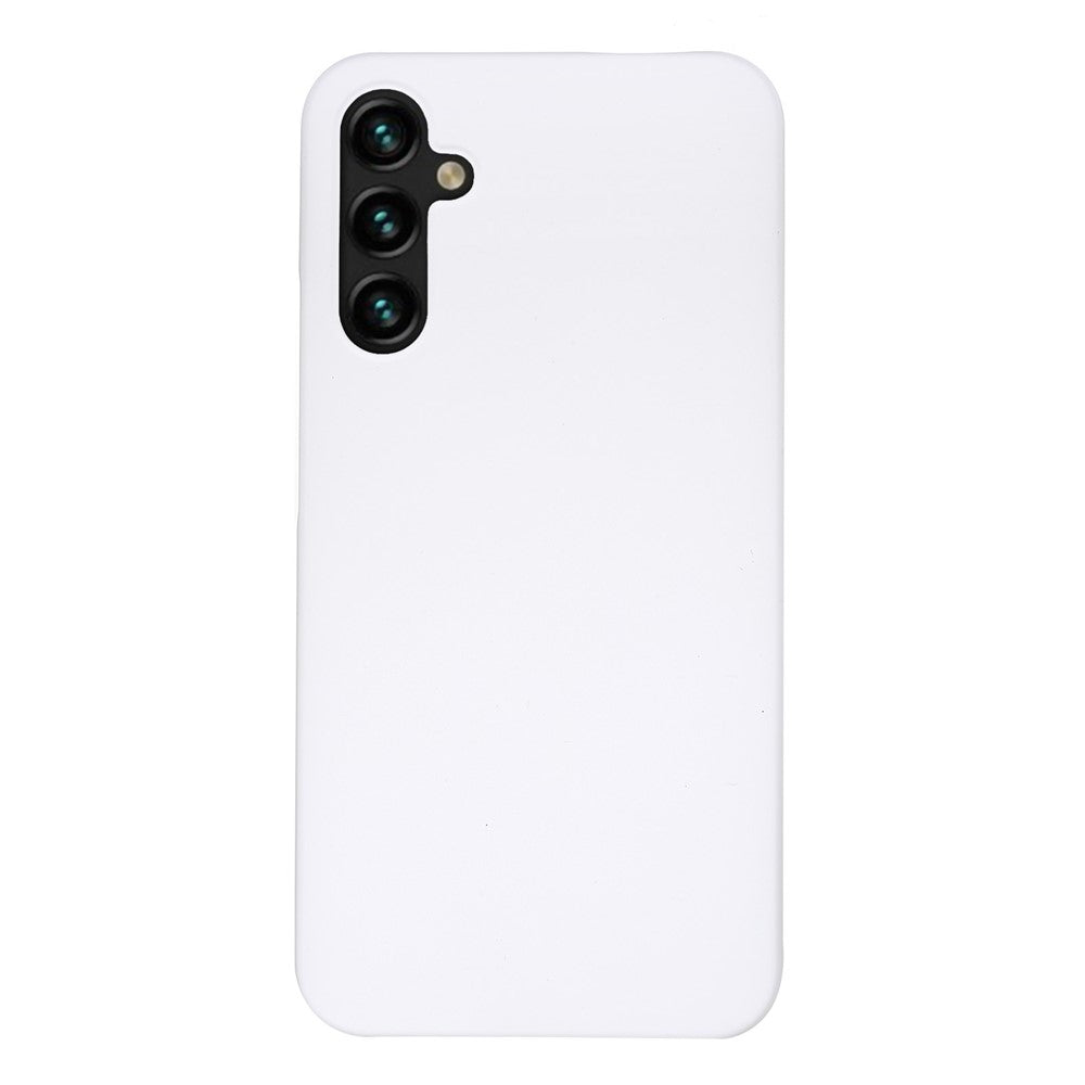 Til Samsung Galaxy A34 5G Smartphone Cover Hård Plast Gummeret Blank Telefonbeskytter Mobilcover