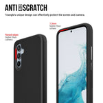 TPU+PC-skal för Samsung Galaxy A54 5G, triangelformat militärt fallsäkert bakstycke