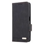 Shockproof Phone Cover for Oppo A58 5G, Hardware Decor Dual Magnetic Clasp Wallet Hands-free Stand PU Leather Phone Case
