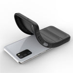 For Samsung Galaxy A03s (164.2mm) Flexible TPU Phone Case Rugged Back Scratch-Resistant Cover