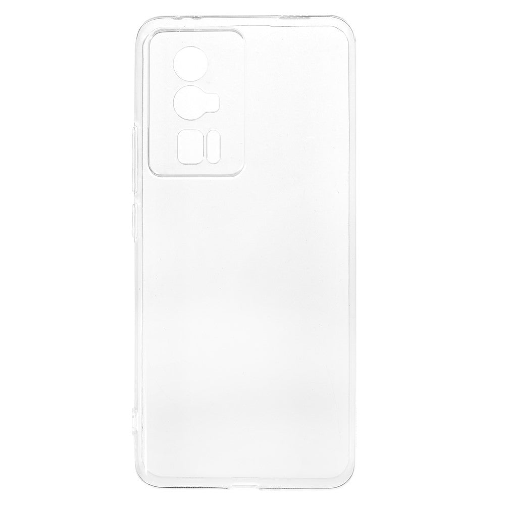 For Xiaomi Poco F5 Pro 5G / Redmi K60 Pro 5G / K60 5G Mobile Phone Case Ultra-Thin High Transparency Clear Flexible TPU Cover