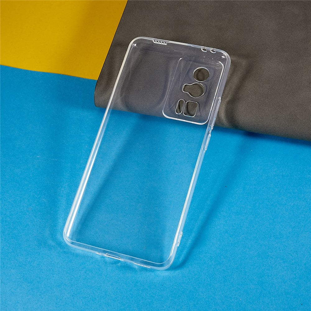 For Xiaomi Poco F5 Pro 5G / Redmi K60 Pro 5G / K60 5G Mobile Phone Case Ultra-Thin High Transparency Clear Flexible TPU Cover