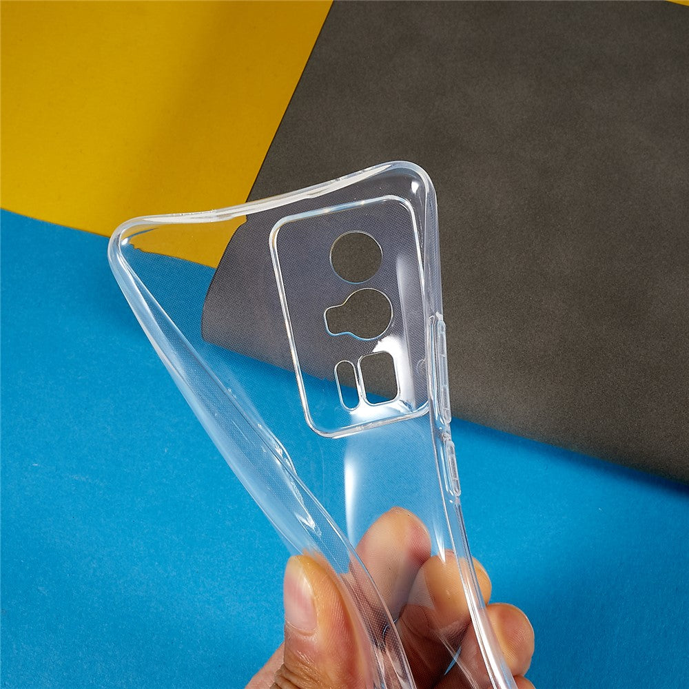 For Xiaomi Poco F5 Pro 5G / Redmi K60 Pro 5G / K60 5G Mobile Phone Case Ultra-Thin High Transparency Clear Flexible TPU Cover