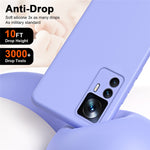 Xiaomi 12T 5G / 12T Pro 5G / Redmi K50 Ultra 5G Fallskyddande mobilskal 2,2 mm tjockt fiberfoder Gummerat TPU-skyddsfodral