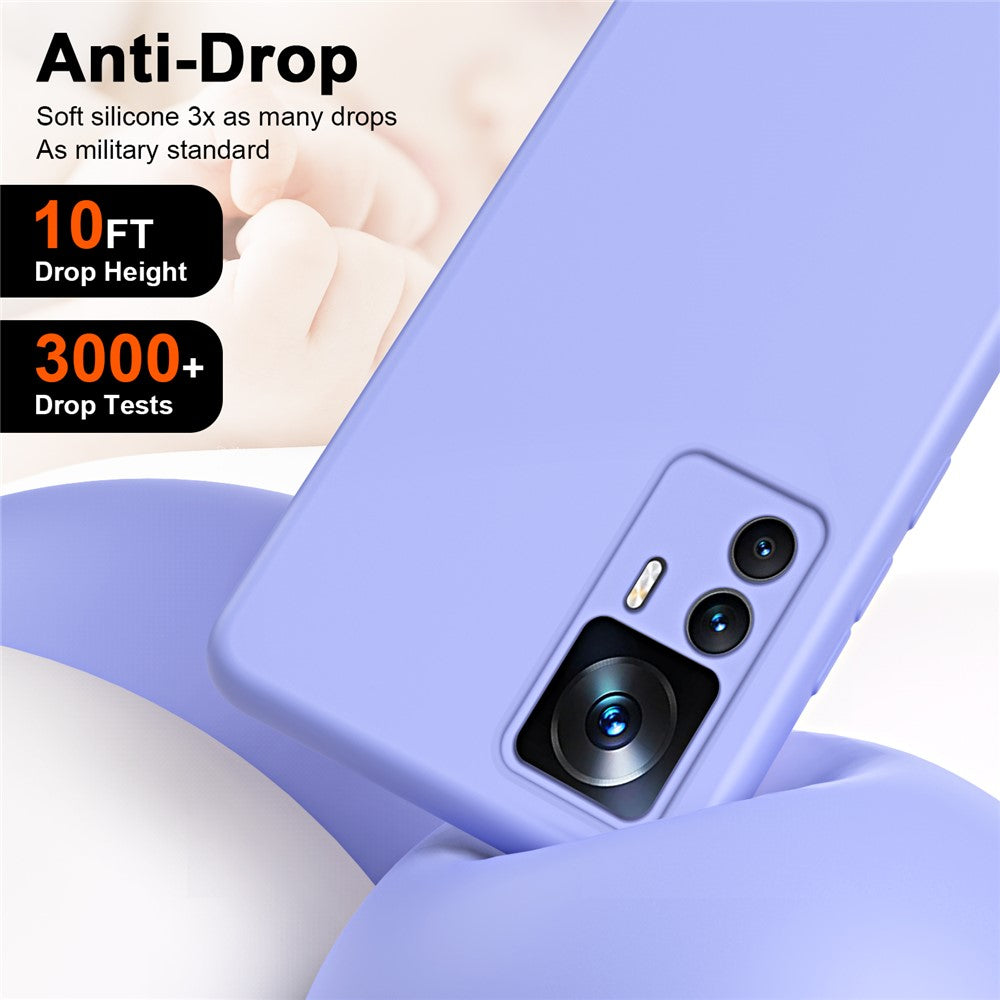 Xiaomi 12T 5G / 12T Pro 5G / Redmi K50 Ultra 5G Fallskyddande mobilskal 2,2 mm tjockt fiberfoder Gummerat TPU-skyddsfodral