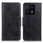 For Xiaomi 13 Pro 5G Crazy Horse Texture Phone Wallet Case Viewing Stand Drop-proof PU Leather Phone Cover