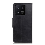 For Xiaomi 13 Pro 5G Crazy Horse Texture Phone Wallet Case Viewing Stand Drop-proof PU Leather Phone Cover