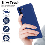 For Samsung Galaxy S23+ 2.2mm Thickness Drop-proof Phone Case Fiber Lining Rubberized Flexible TPU Protective Cover
