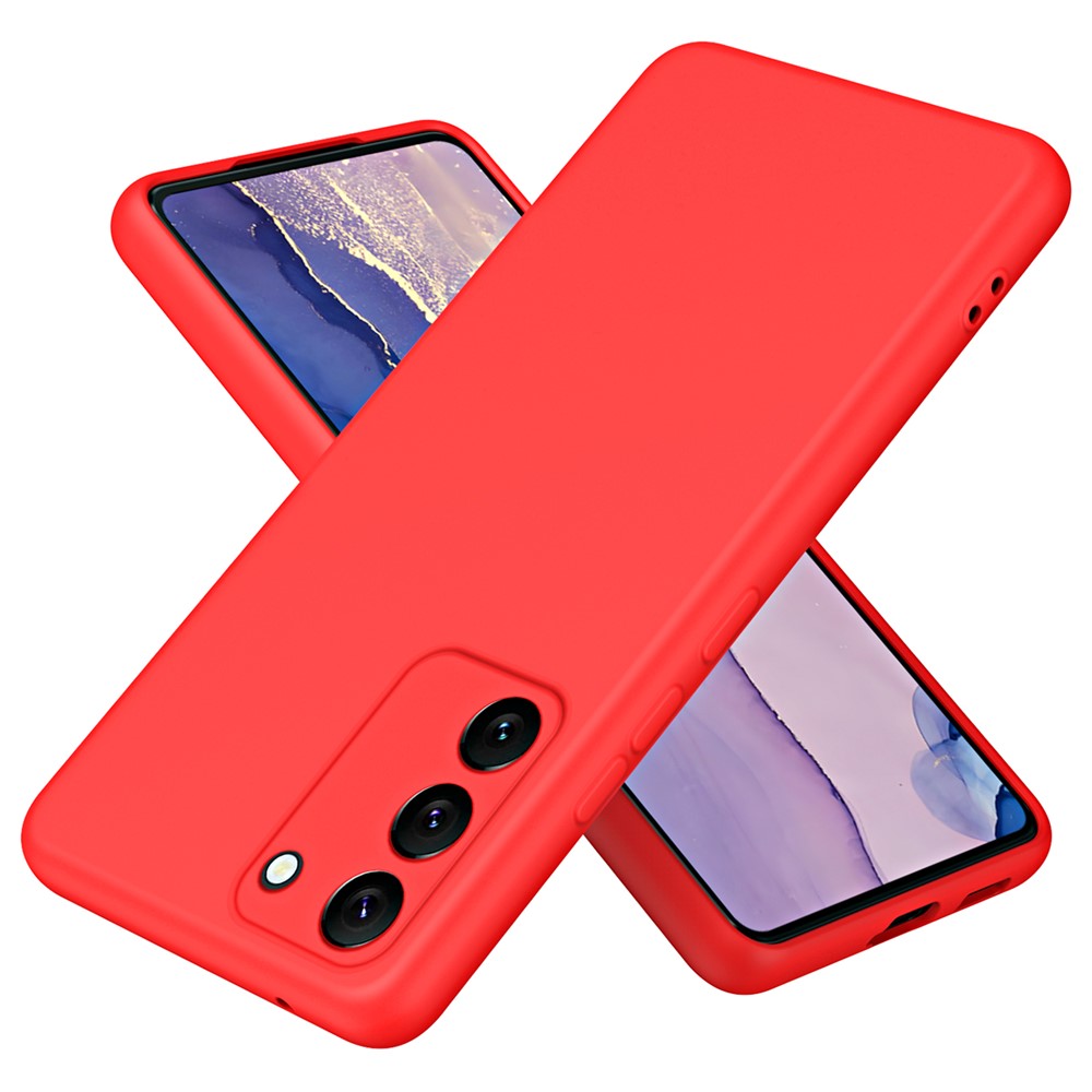 For Samsung Galaxy S23+ 2.2mm Thickness Drop-proof Phone Case Fiber Lining Rubberized Flexible TPU Protective Cover