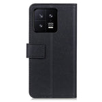 Full Protection Phone Case for Xiaomi 13 Pro 5G, Textured PU Leather Stand Wallet Drop-proof Cover