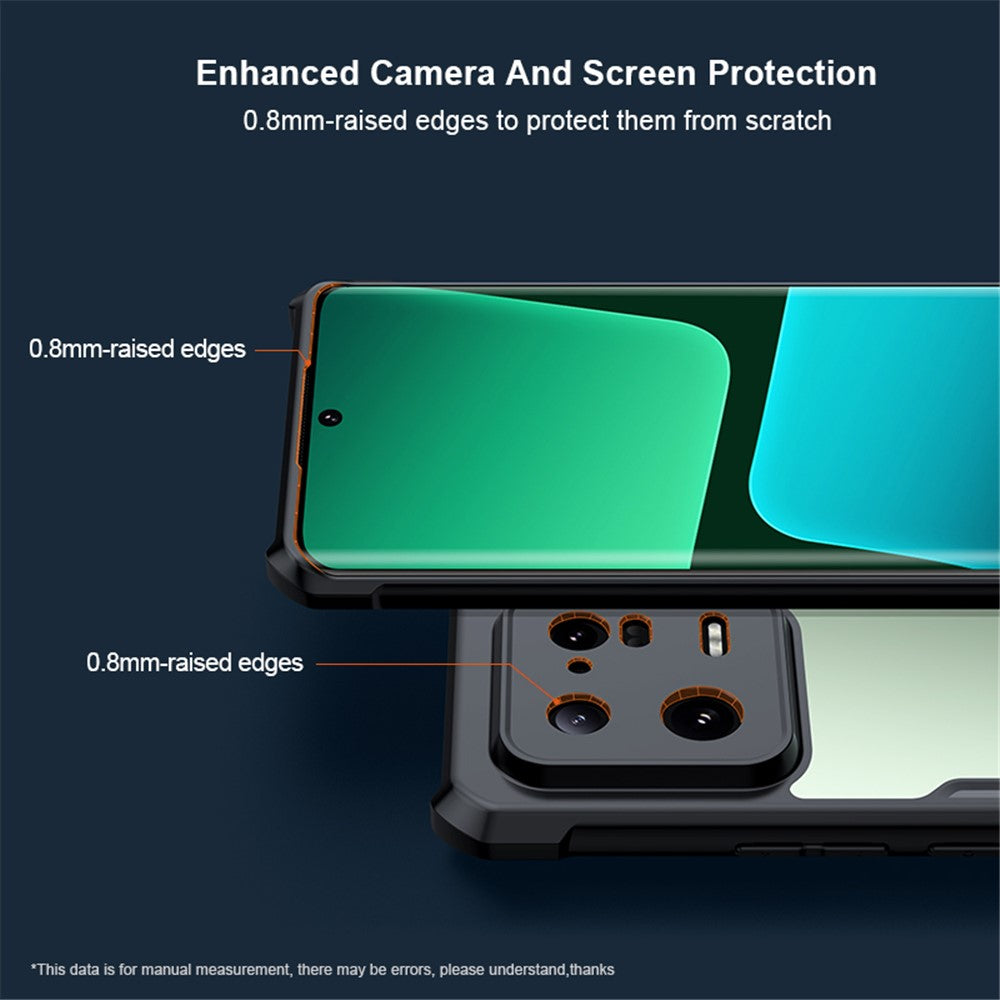 XUNDD Back Cover for Xiaomi 13 5G Collision Resistant Acrylic+TPU Phone Case Mobile Phone Protective Shell