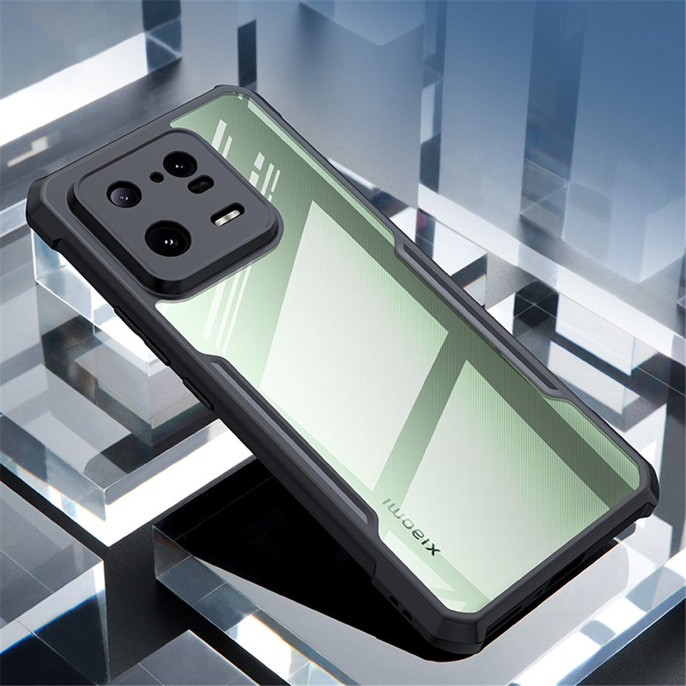 XUNDD Back Cover for Xiaomi 13 5G Collision Resistant Acrylic+TPU Phone Case Mobile Phone Protective Shell