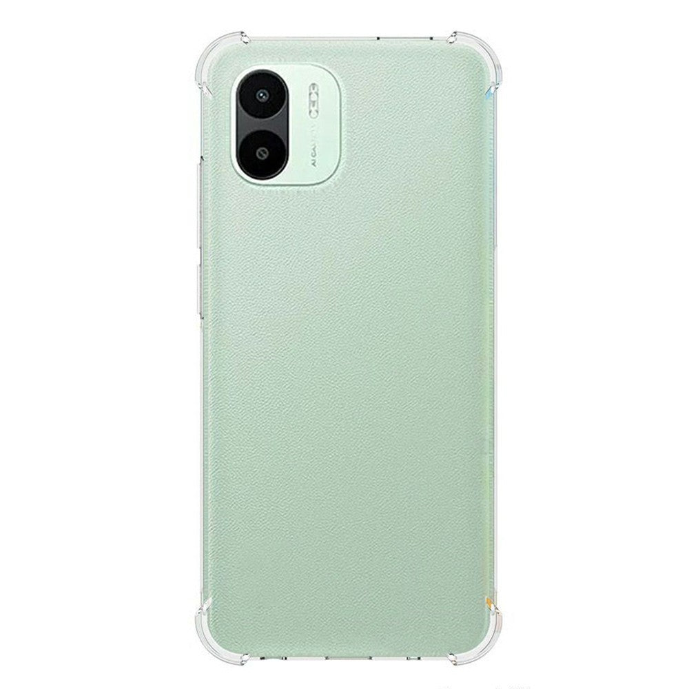 Xiaomi Redmi A1 4G / A2 4G Förstärkta hörnskyddande mobilskal mjukt TPU halkfritt transparent skal