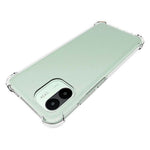 Xiaomi Redmi A1 4G / A2 4G Förstärkta hörnskyddande mobilskal mjukt TPU halkfritt transparent skal