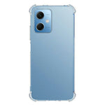 Xiaomi Redmi Note 12 5G (Global) / (Indien) / (Kina) / Poco X5 5G mobilcover med forstærkede hjørner, blød TPU, transparent, skridsikkert mobilcover
