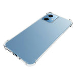 Xiaomi Redmi Note 12 5G (Global) / (Indien) / (Kina) / Poco X5 5G mobilcover med forstærkede hjørner, blød TPU, transparent, skridsikkert mobilcover