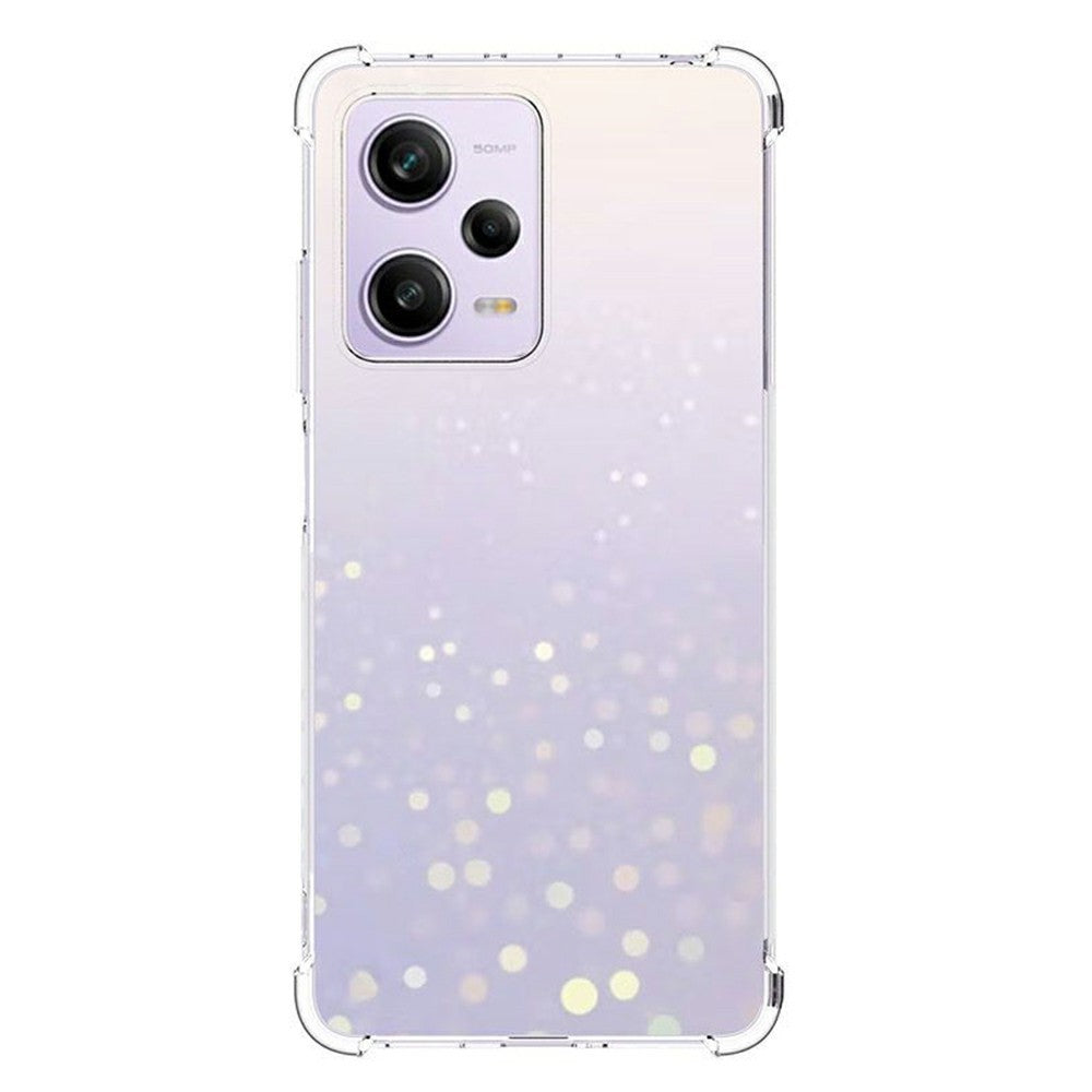 Xiaomi Redmi Note 12 Pro 5G / Note 12 Pro Speed 5G / Poco X5 Pro 5G Halkfritt Fallskyddsskal Genomskinligt TPU Förstärkta Hörn Stötsäkert mobilskal