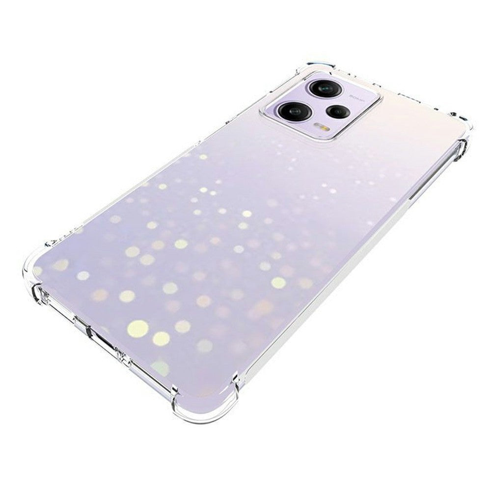 Xiaomi Redmi Note 12 Pro 5G / Note 12 Pro Speed 5G / Poco X5 Pro 5G Halkfritt Fallskyddsskal Genomskinligt TPU Förstärkta Hörn Stötsäkert mobilskal