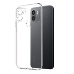 NORTHJO For Xiaomi Redmi A1+ 4G / A2+ 4G / Poco C50 4G 2-in-1 Design Anti-scratch Phone Case Soft Clear TPU Cover + Anti-fingerprint Tempered Glass Screen Protector