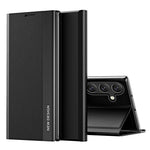 Til Samsung Galaxy A54 5G Elektroplettering PU-lædertelefoncover Stativ Ridsefast Smartphone-etui